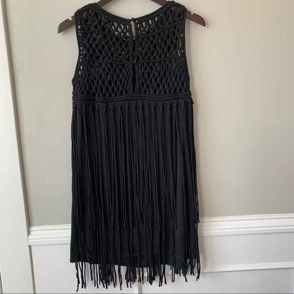 French Connection Macrame Mini Dress - Picture 5 of 13